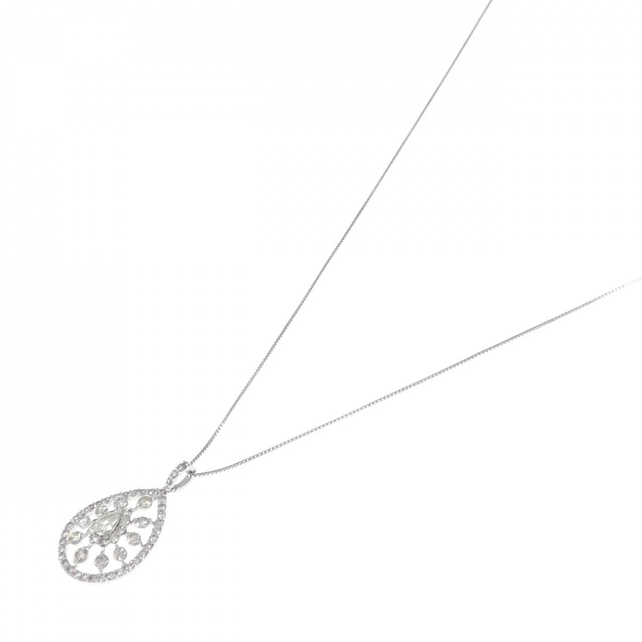 [BRAND NEW] PT Diamond Necklace 1.00CT