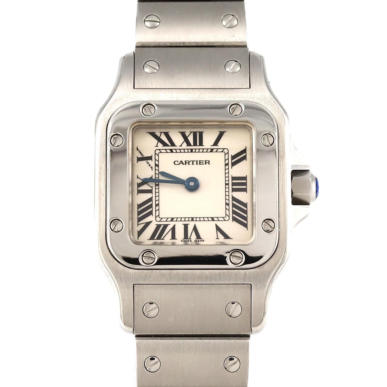 Cartier Santos Galbe SM W20056D6 SS石英