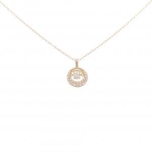 K18PG ダイヤモンド ネックレス 0.18CT