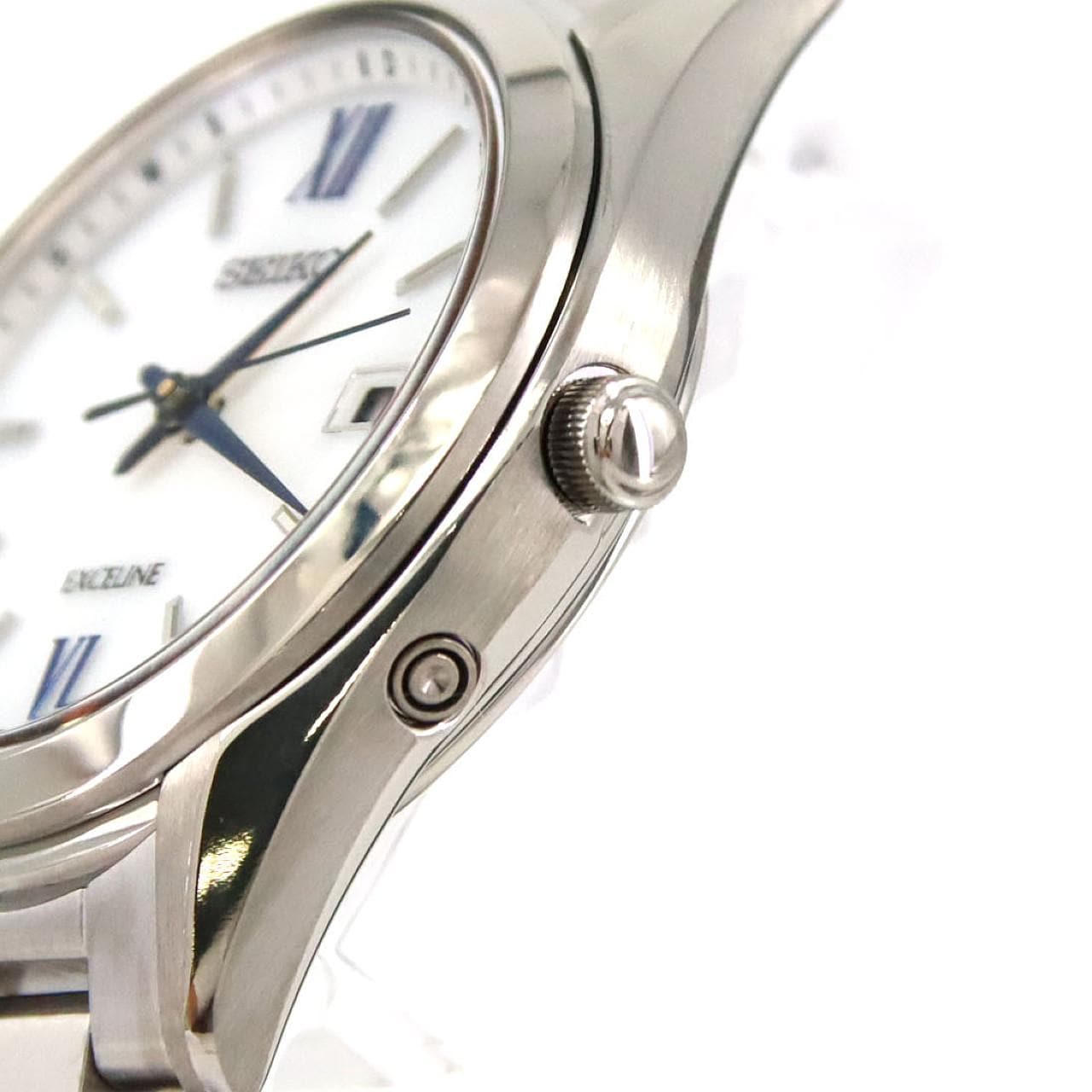 [新品] SEIKO CELINE电波腕表 1B32-0AC0/SWCW145 TI 太阳能石英