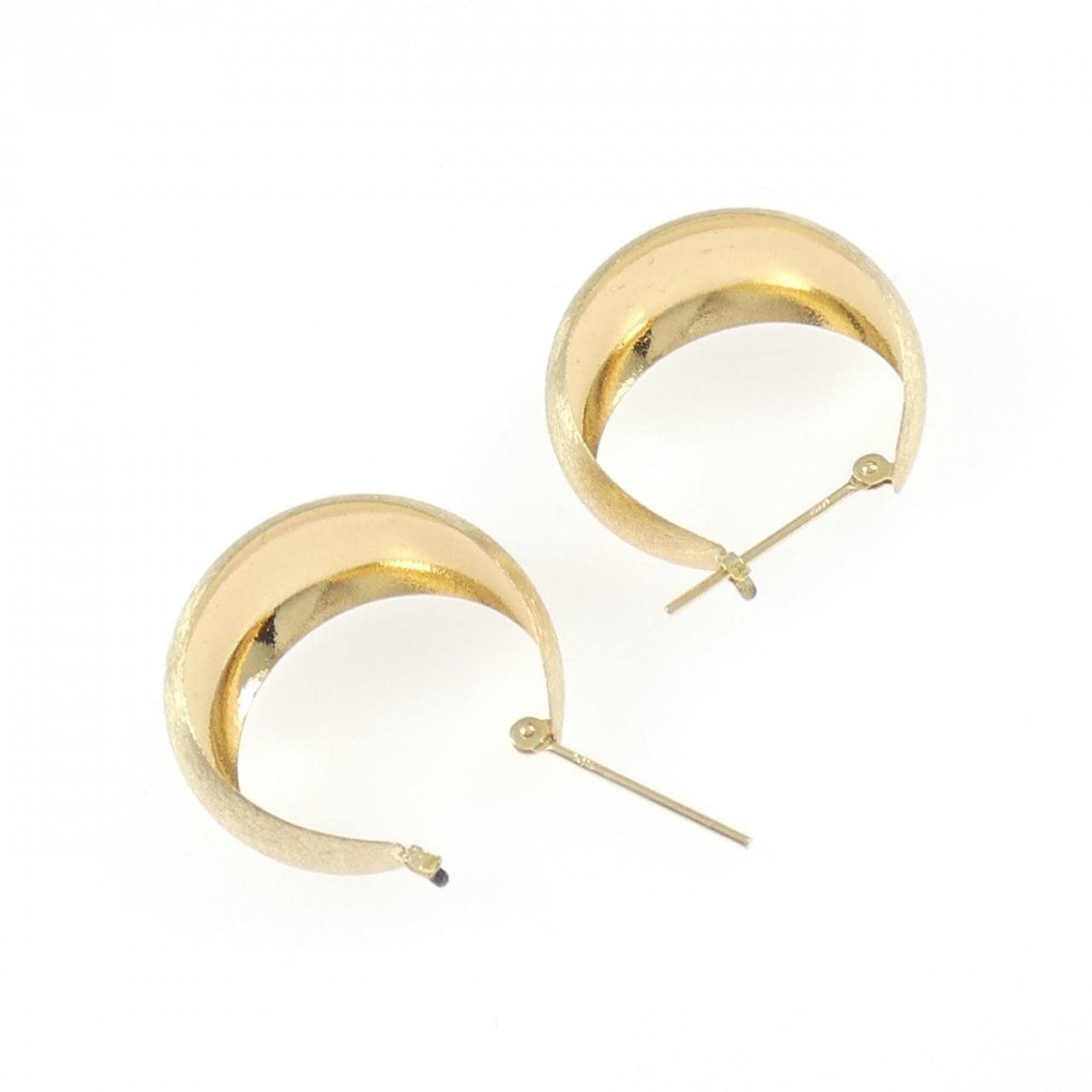 【新品】K18YG フープ ピアス