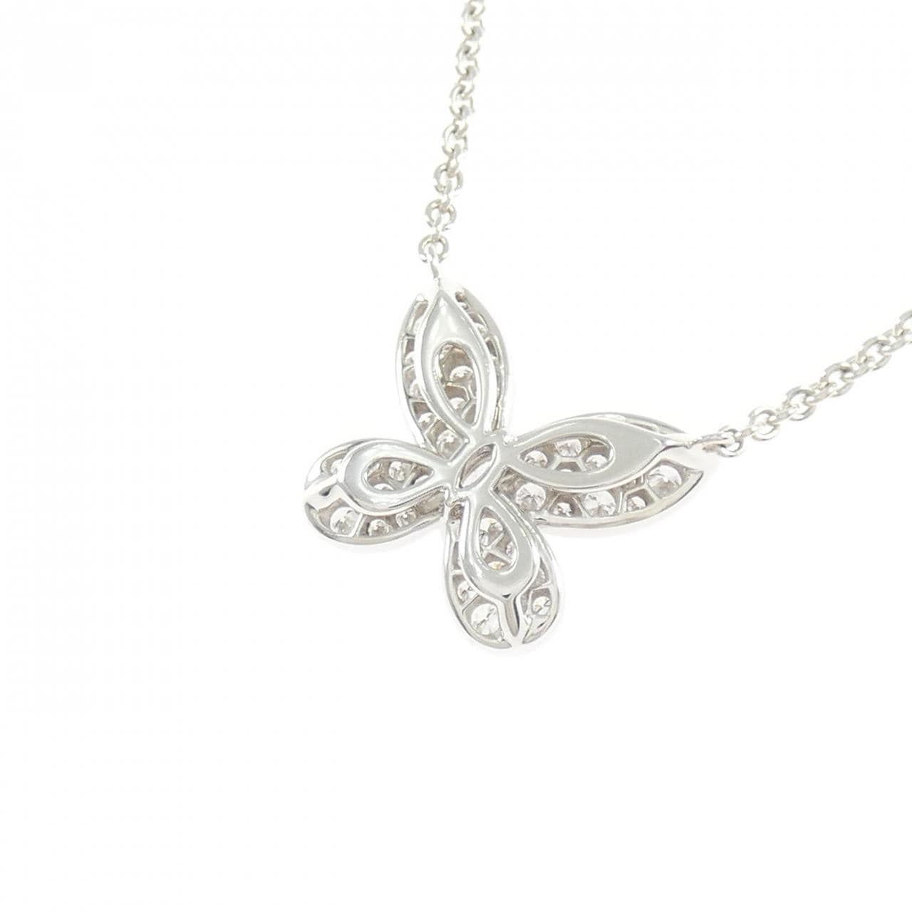 グラフ パヴェ バタフライ ミニ ネックレス