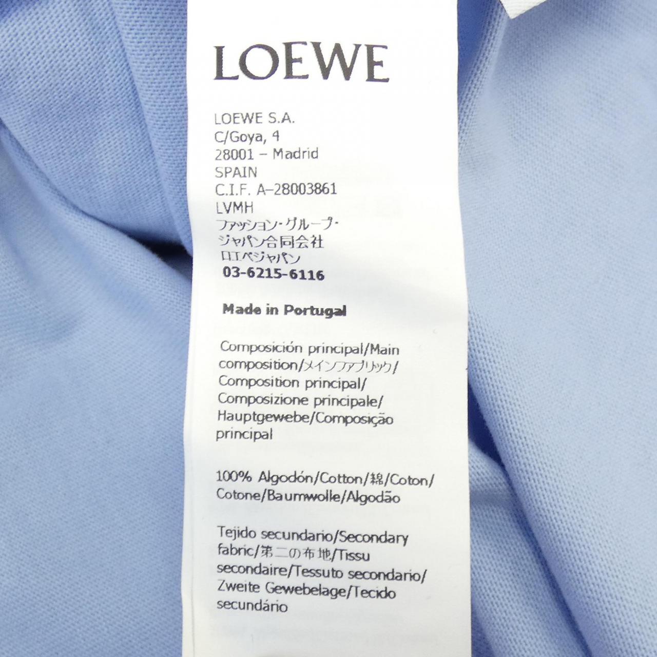 ロエベ LOEWE アナグラム H526Y22XBN Tシャツ