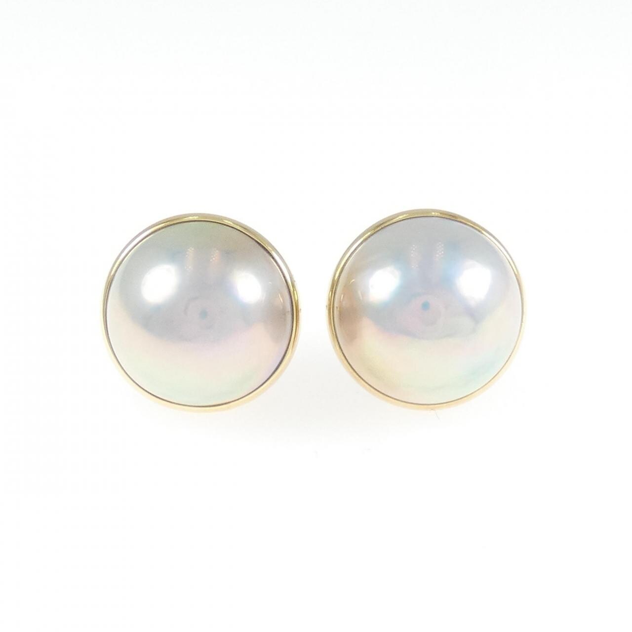 K18YG マベパール ピアス