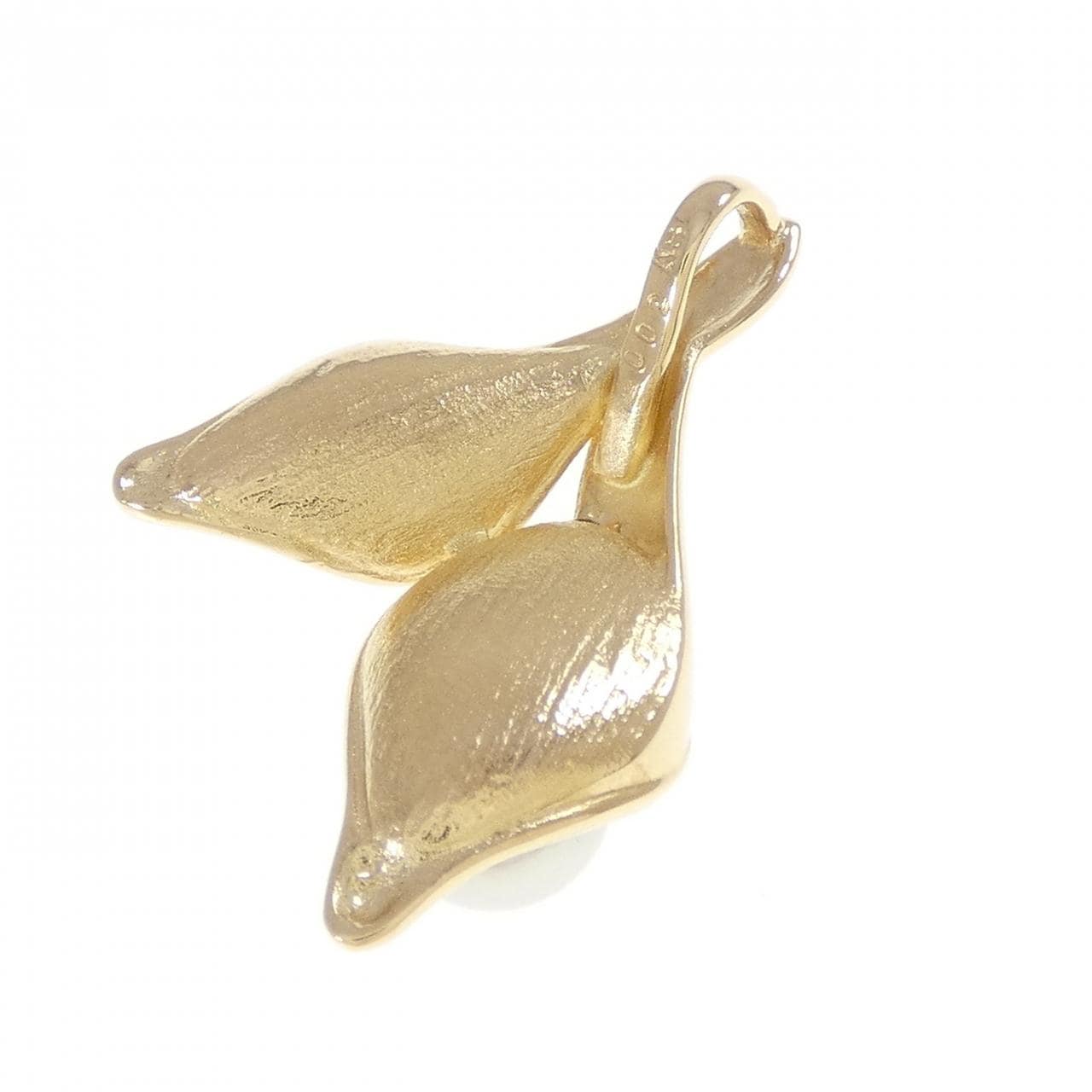 K18YG アコヤパール ペンダント 6.5mm