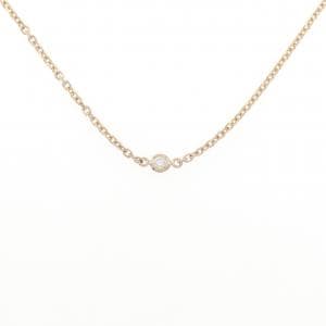K18PG ダイヤモンド ネックレス 0.04CT
