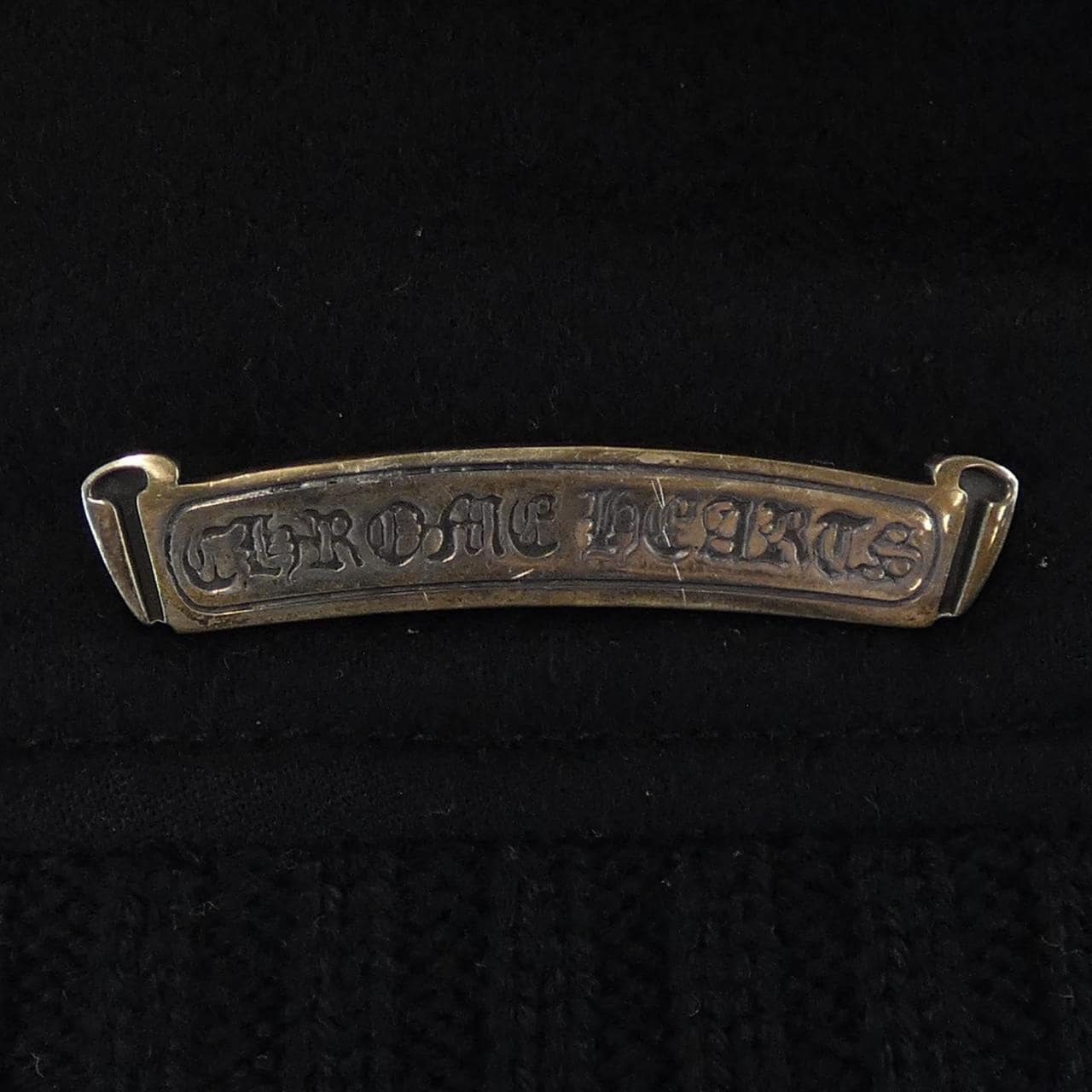 クロムハーツ CHROME HEARTS レターマン LETTERMAN CHマルチレザーパッチ　レザースリーブ 2225-304-9840 スタジャン