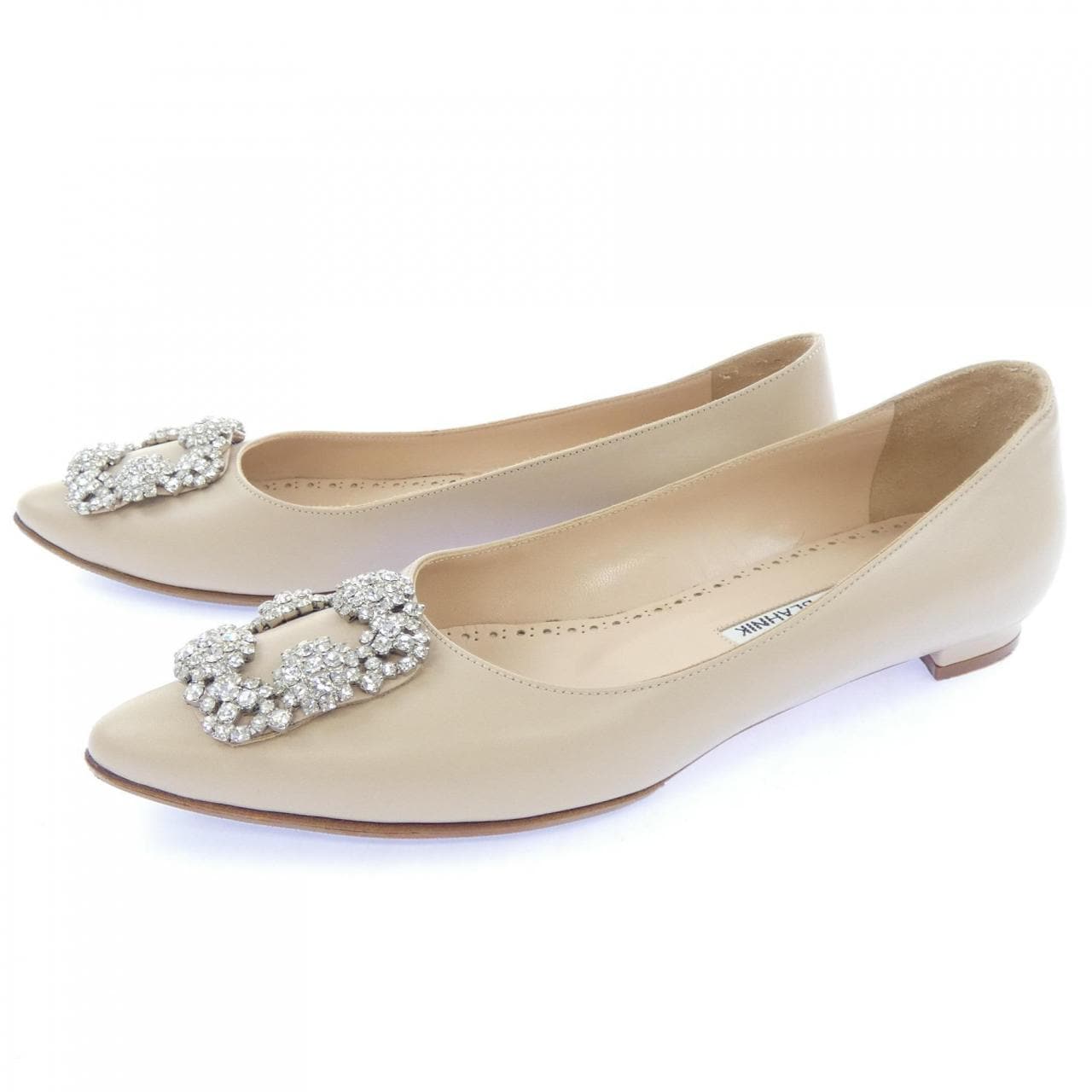 マノロブラニク MANOLO BLAHNIK フラットシューズ