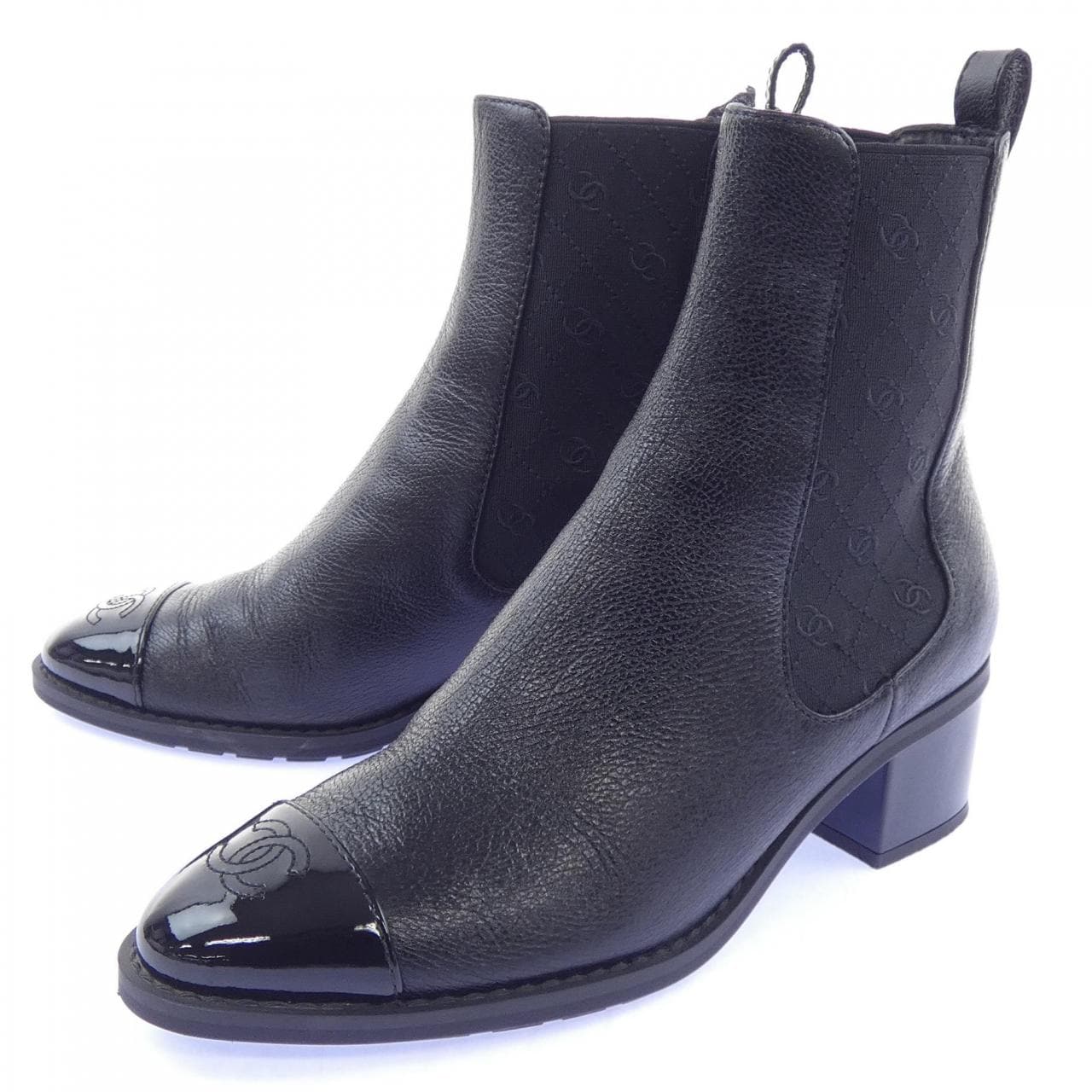 シャネル CHANEL SHORT BOOTS G45937B17917 ブーツ