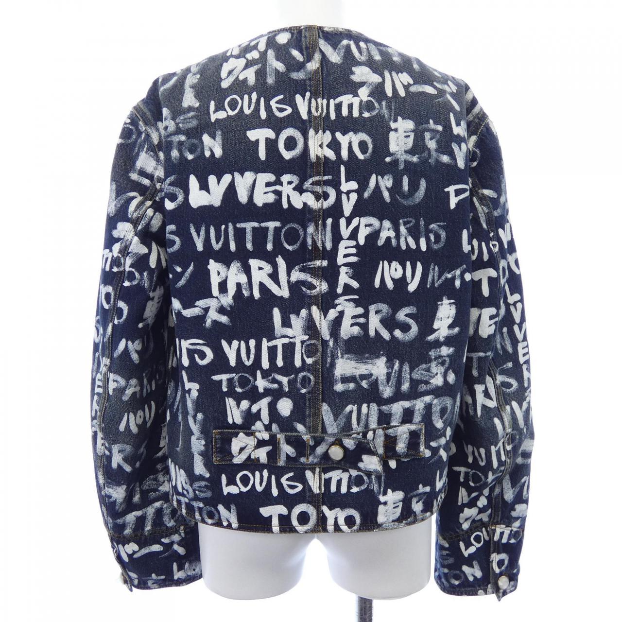 ルイヴィトン LOUIS VUITTON デニム カラーレスジャケット NIGO HTA65WXRZ ジャケット