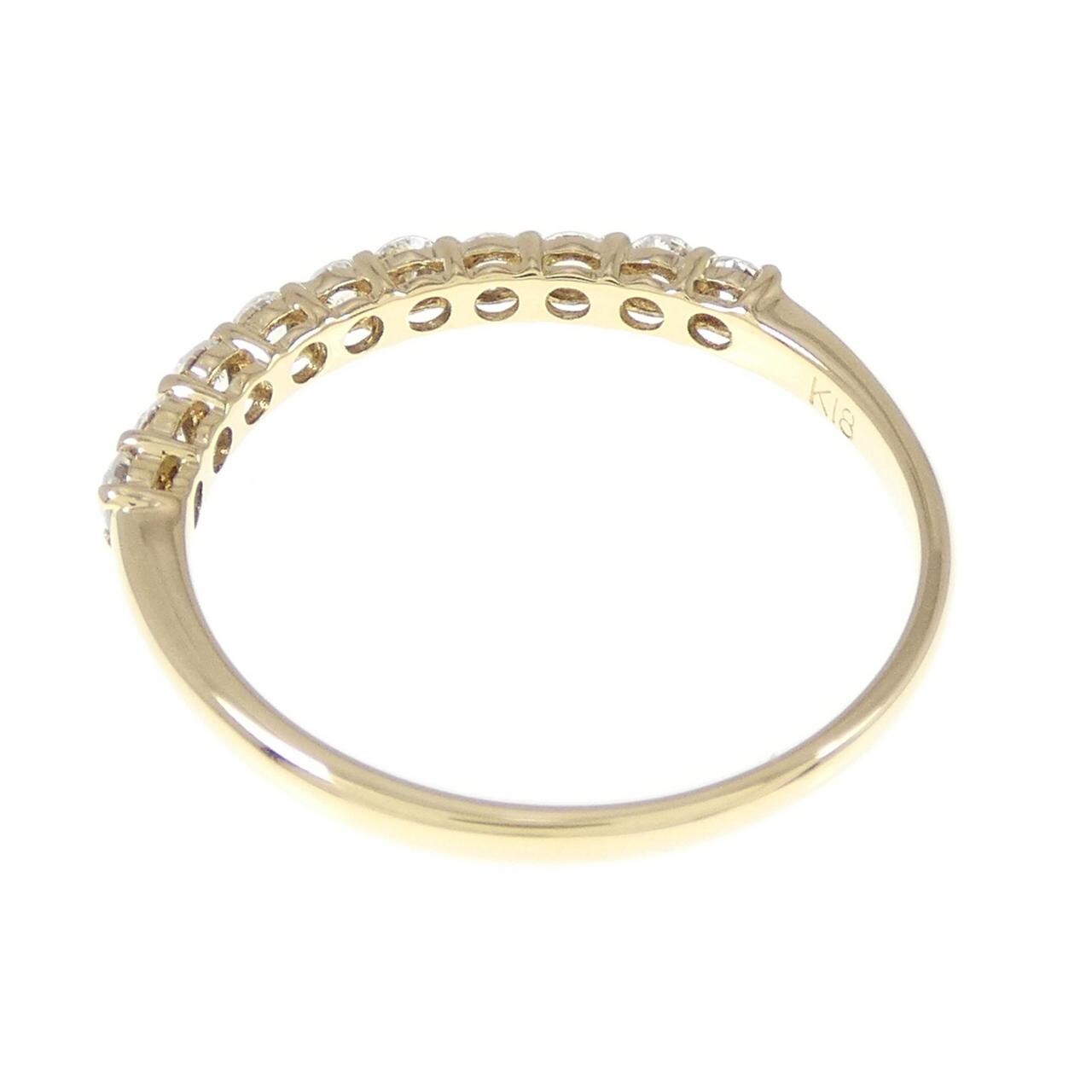 K18YG ダイヤモンド リング 0.30CT