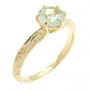 K18YG トルマリン リング 0.77CT