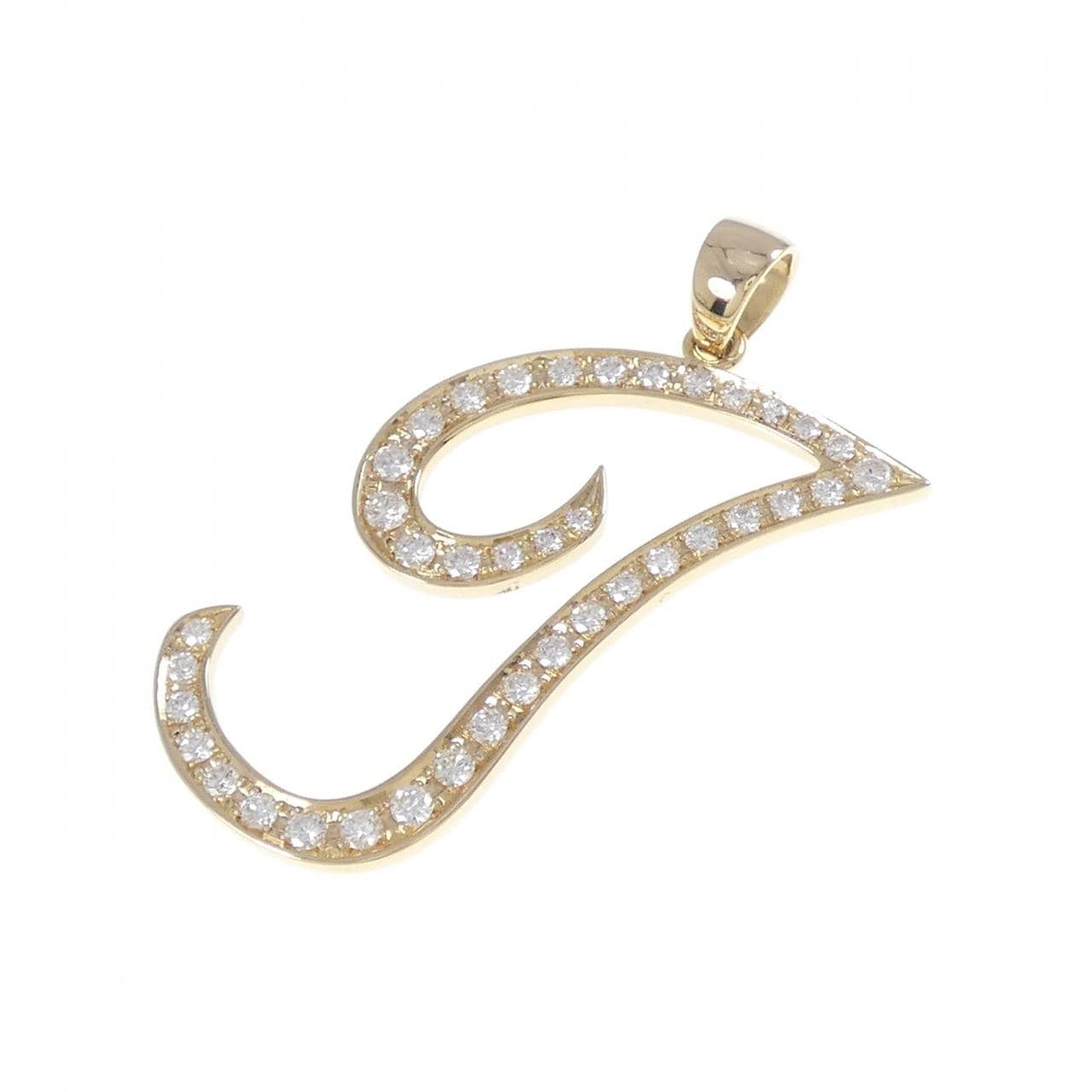 K18YG ダイヤモンド ペンダント 0.87CT