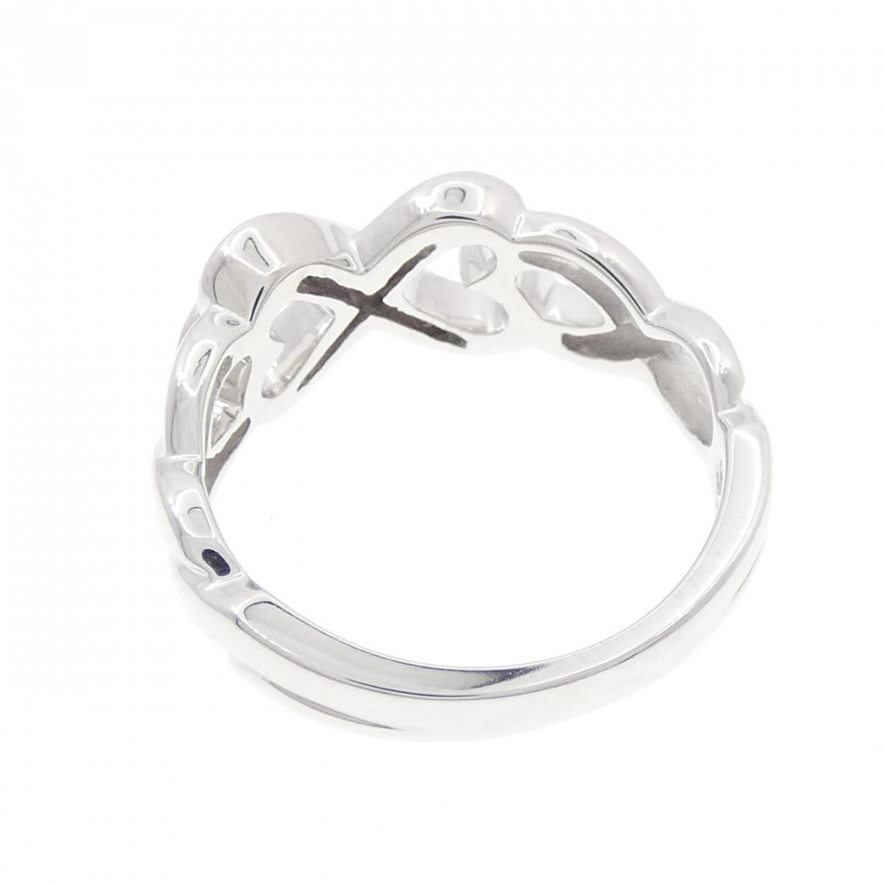 ティファニー ダブルラビングハート リング