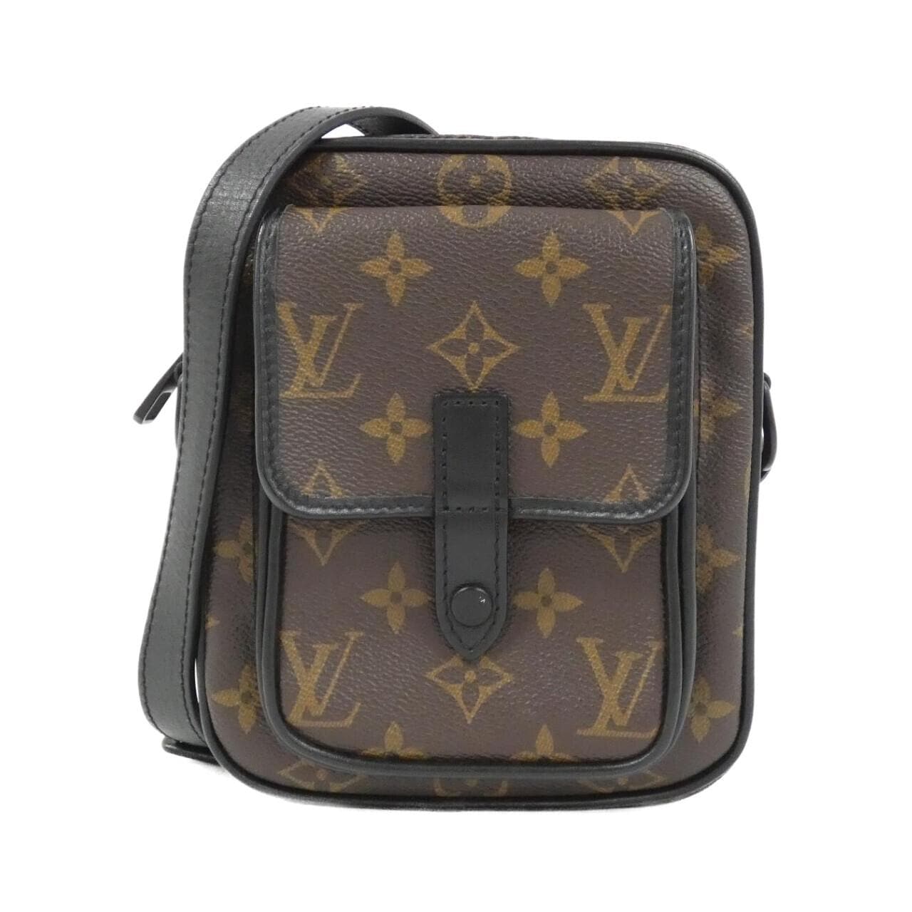 LOUIS VUITTON Monogram Macassar Christopher Wearable Wallet M69404 Shoulder Bag