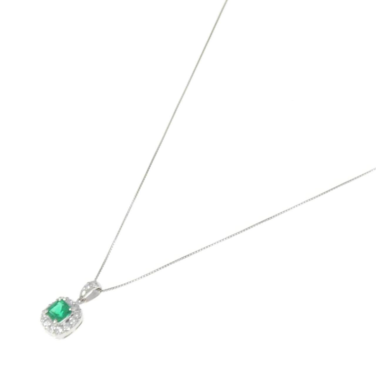 PT Emerald Necklace 0.48CT