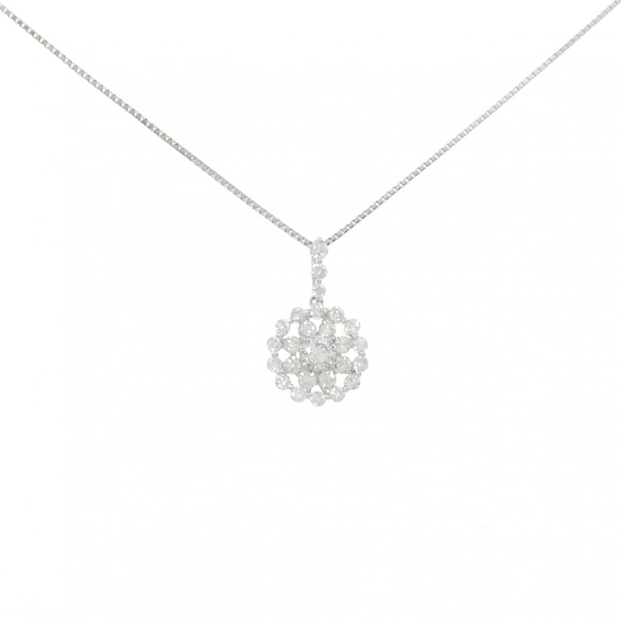 PT ダイヤモンド ネックレス 0.19CT