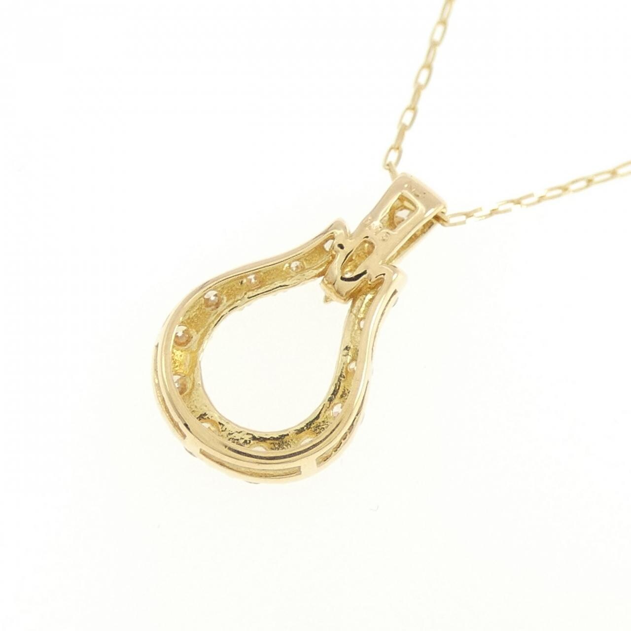 【新品】K18YG ダイヤモンド ネックレス 0.15CT