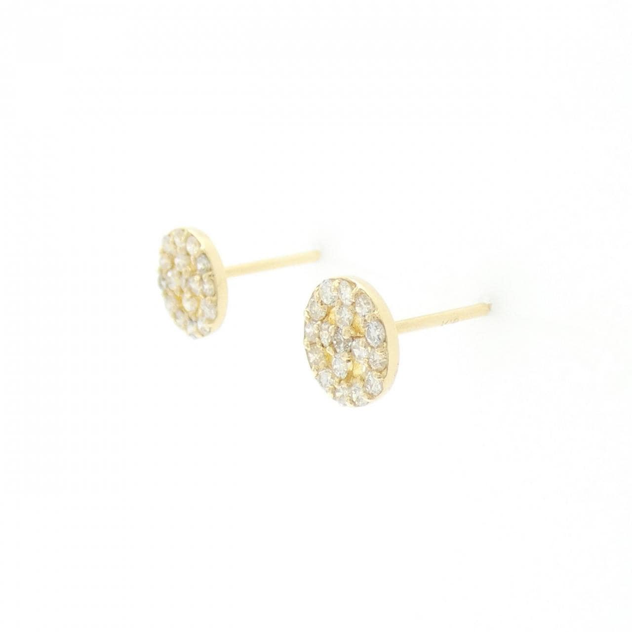 【リメイク】K18YG ダイヤモンド ピアス 0.20CT