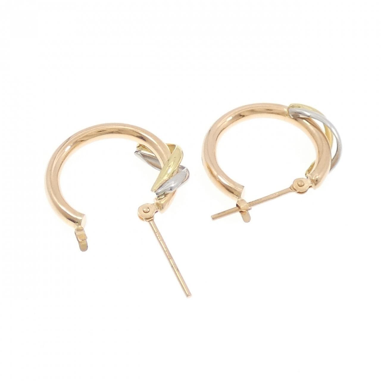 【新品】K18YG/PT900/K18PG ピアス