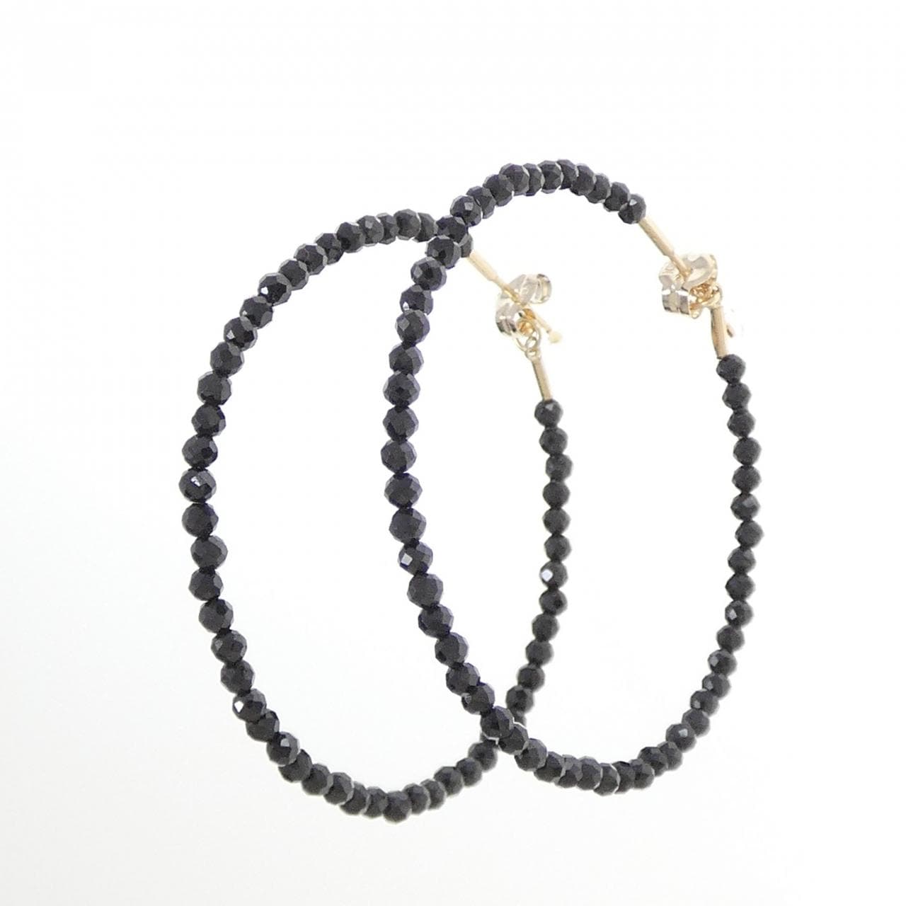 【新品】K10YG スピネル ピアス