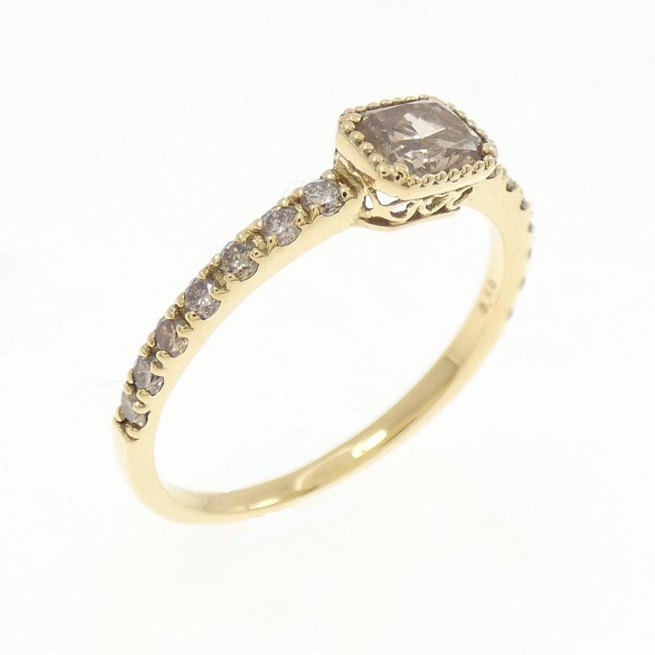 K18YG ダイヤモンド リング 0.50CT