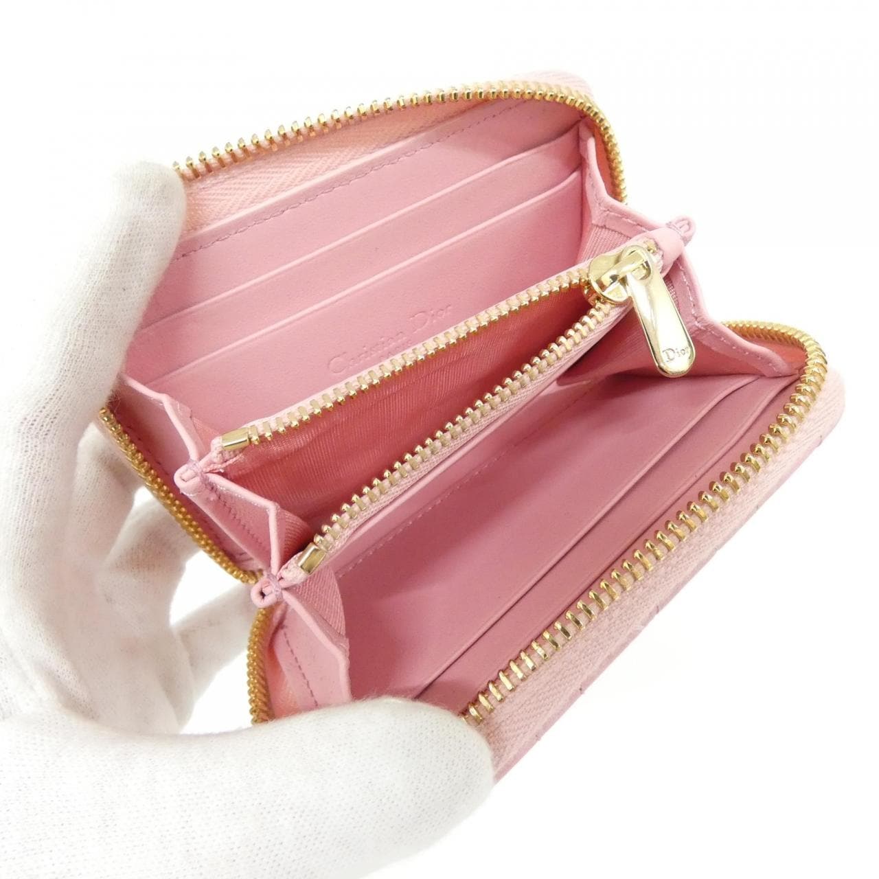 クリスチャンディオール レディ ディオール ヴォワヤジュール S0985ONMJ コインケース