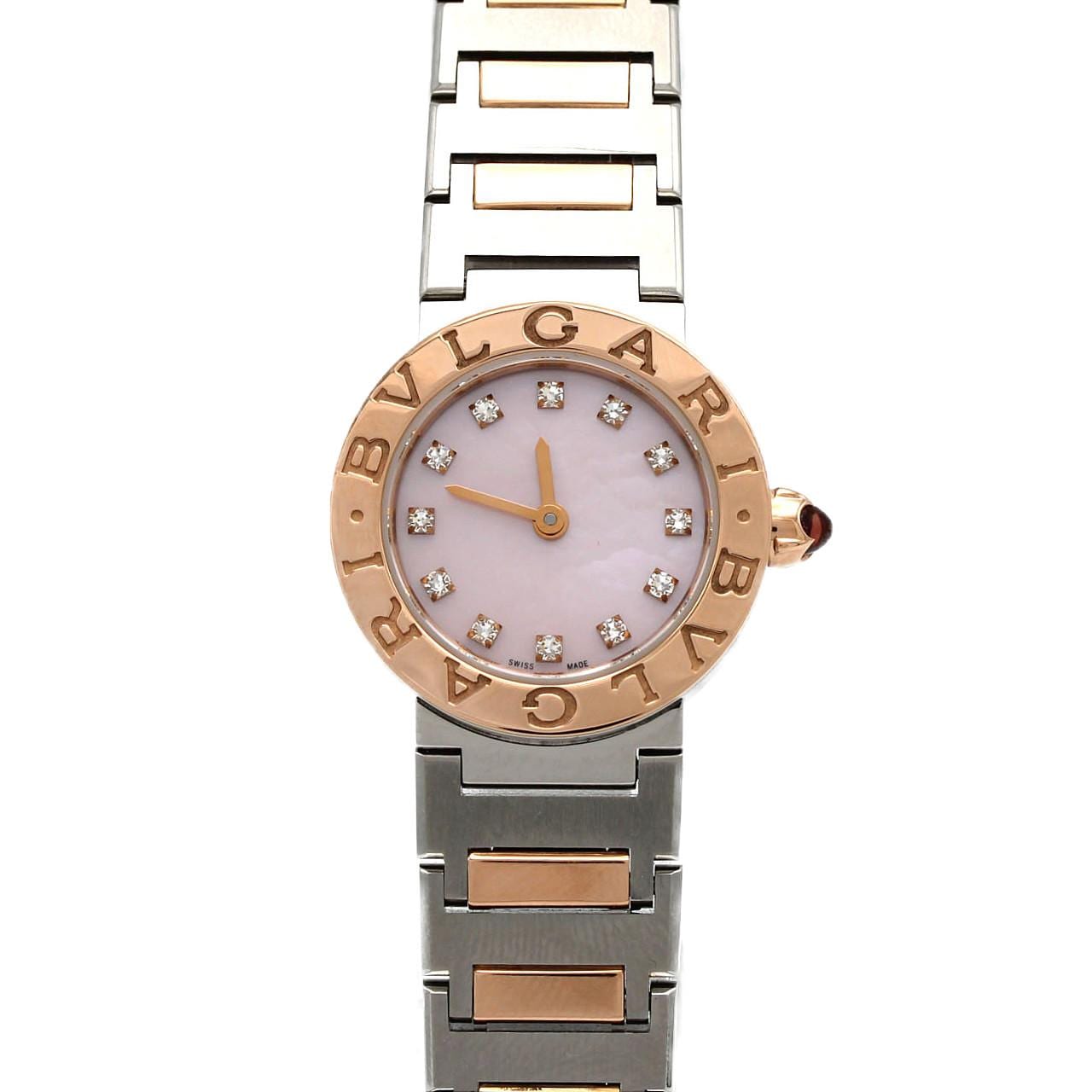 ブルガリ ブルガリブルガリ PGコンビ･12P BBP23SG/BBL23C2SPG/103065 SSxPG クォーツ