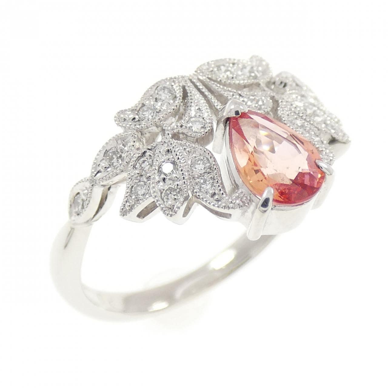 PT950 サファイヤ リング 0.62CT