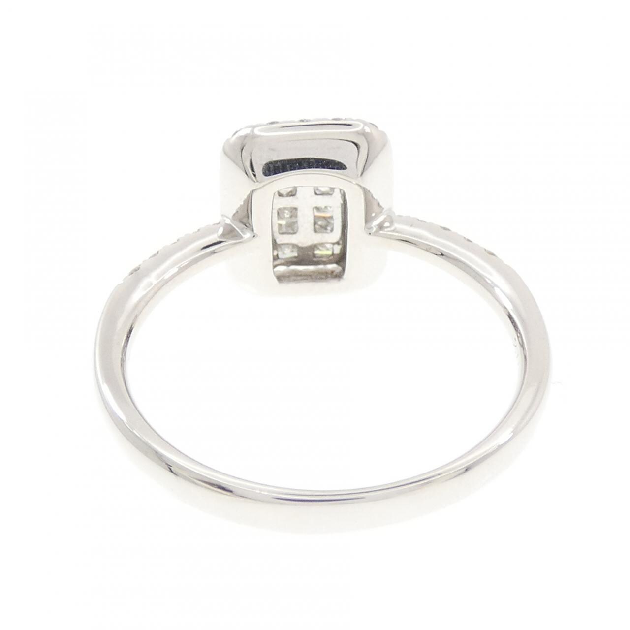 K18WG ダイヤモンド リング 0.72CT