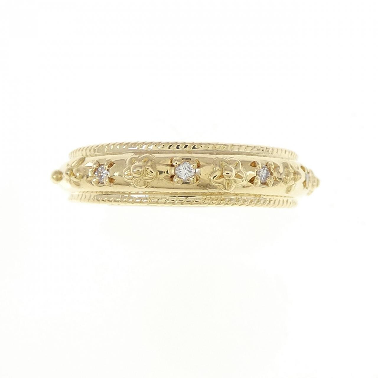 750YG ダイヤモンド リング 0.04CT