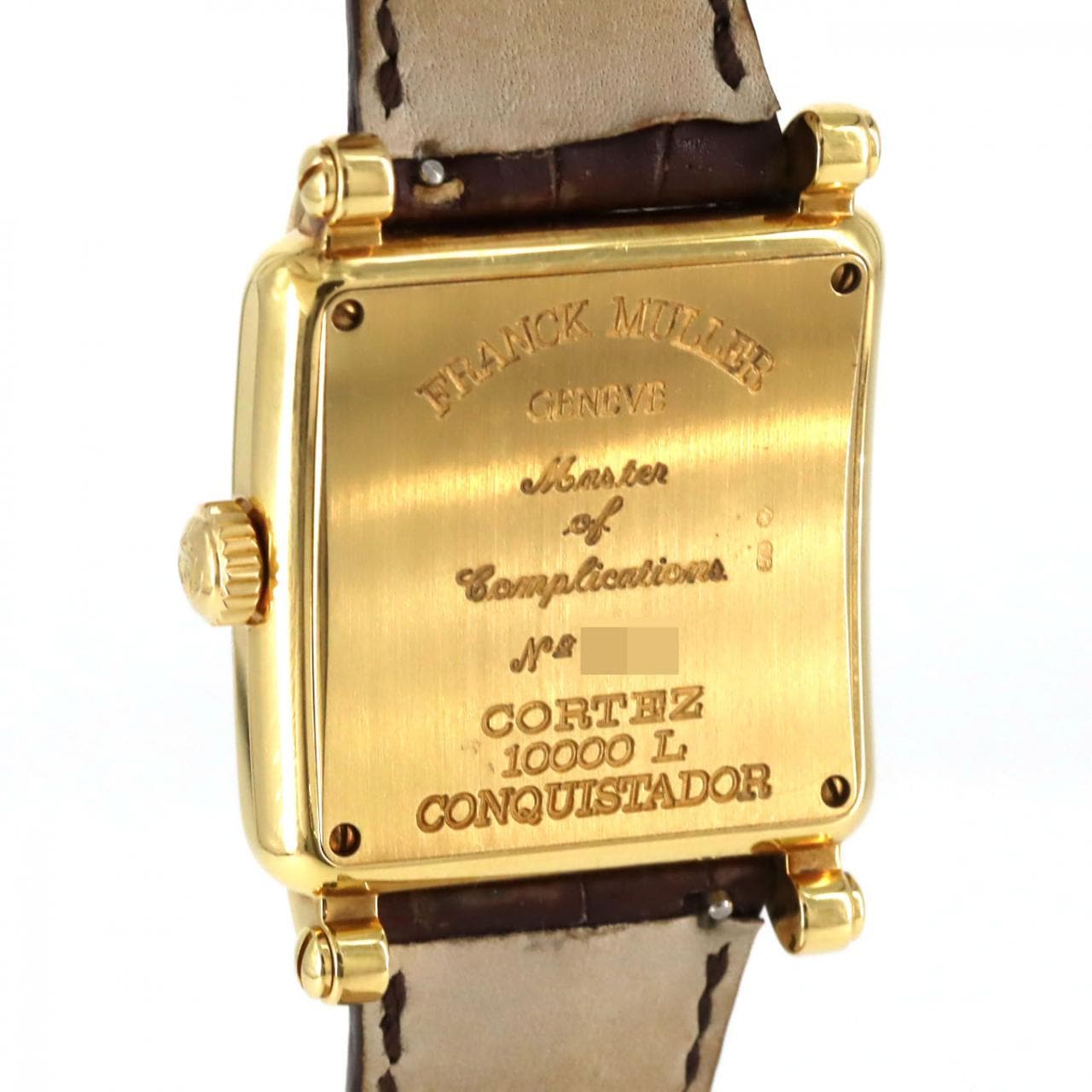 【ノーメンテナンス特価】フランクミュラー コンキスタドールコルテス YG 10000L YG 自動巻