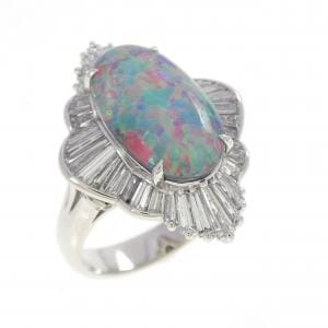 PT900 ブラックオパール リング 2.77CT