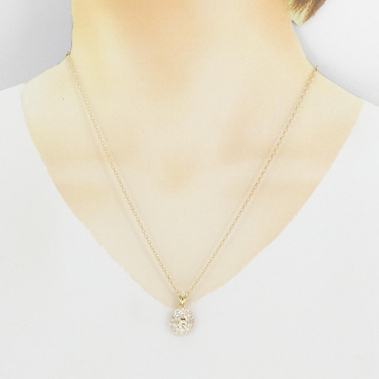 K18YG ダイヤモンド ネックレス 1.50CT