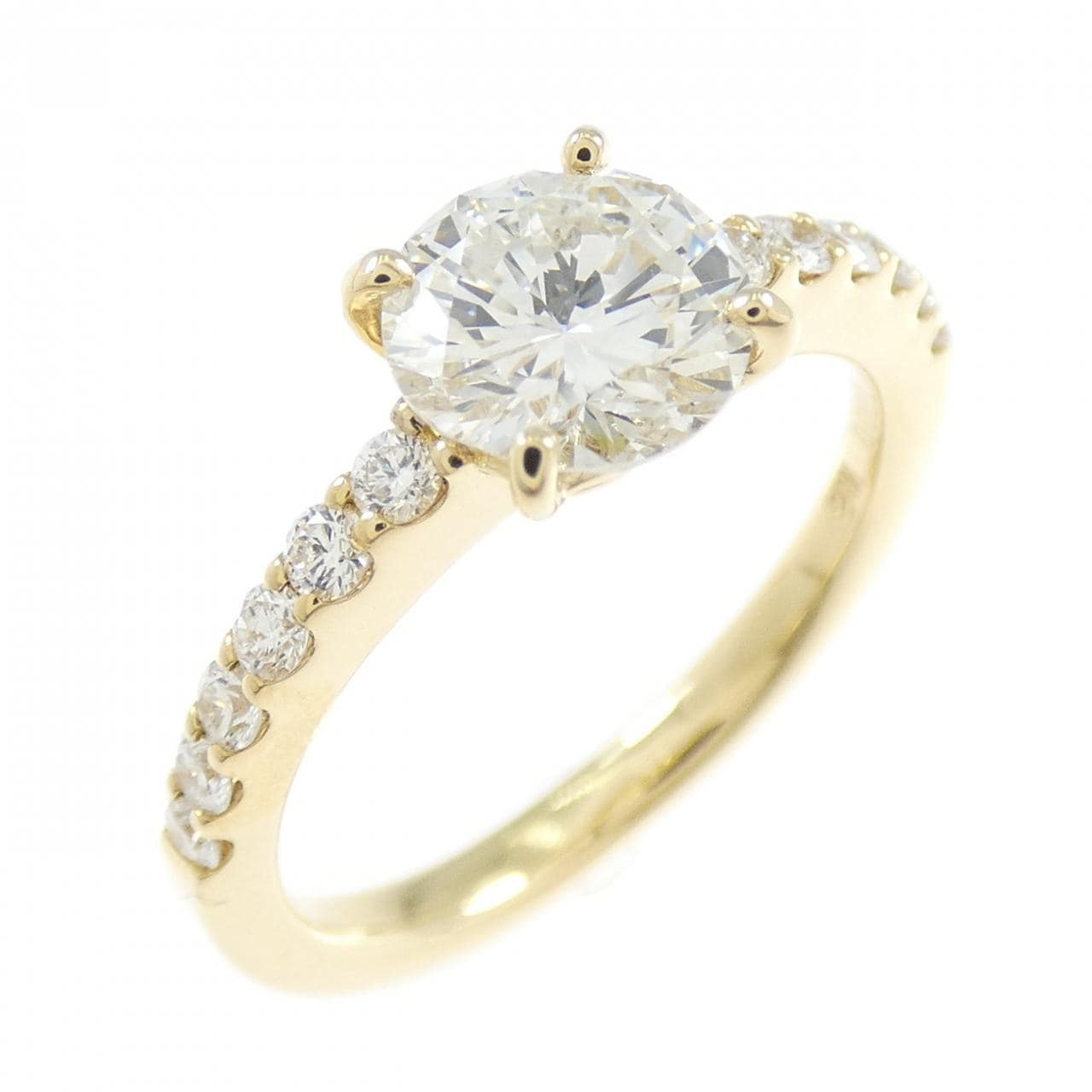 [Remake] K18YG Diamond Ring 1.000CT H VS2 Good