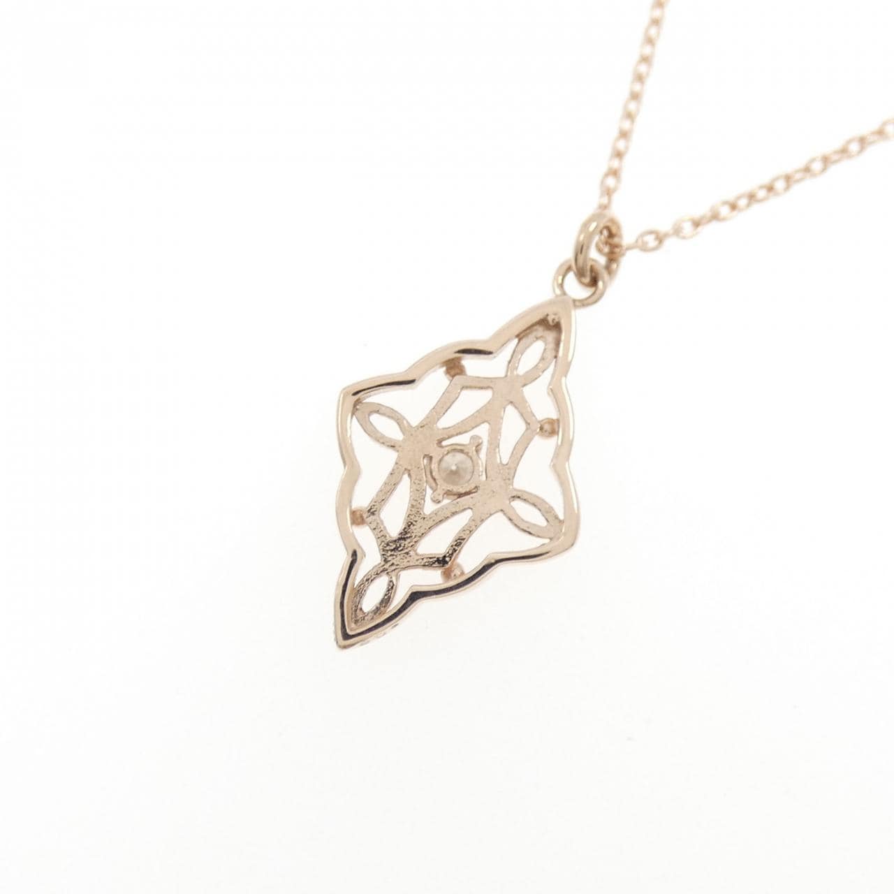 K10PG ダイヤモンド ネックレス 0.03CT