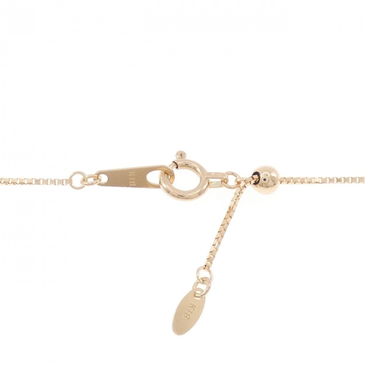 K18PG ダイヤモンド ネックレス 0.301CT