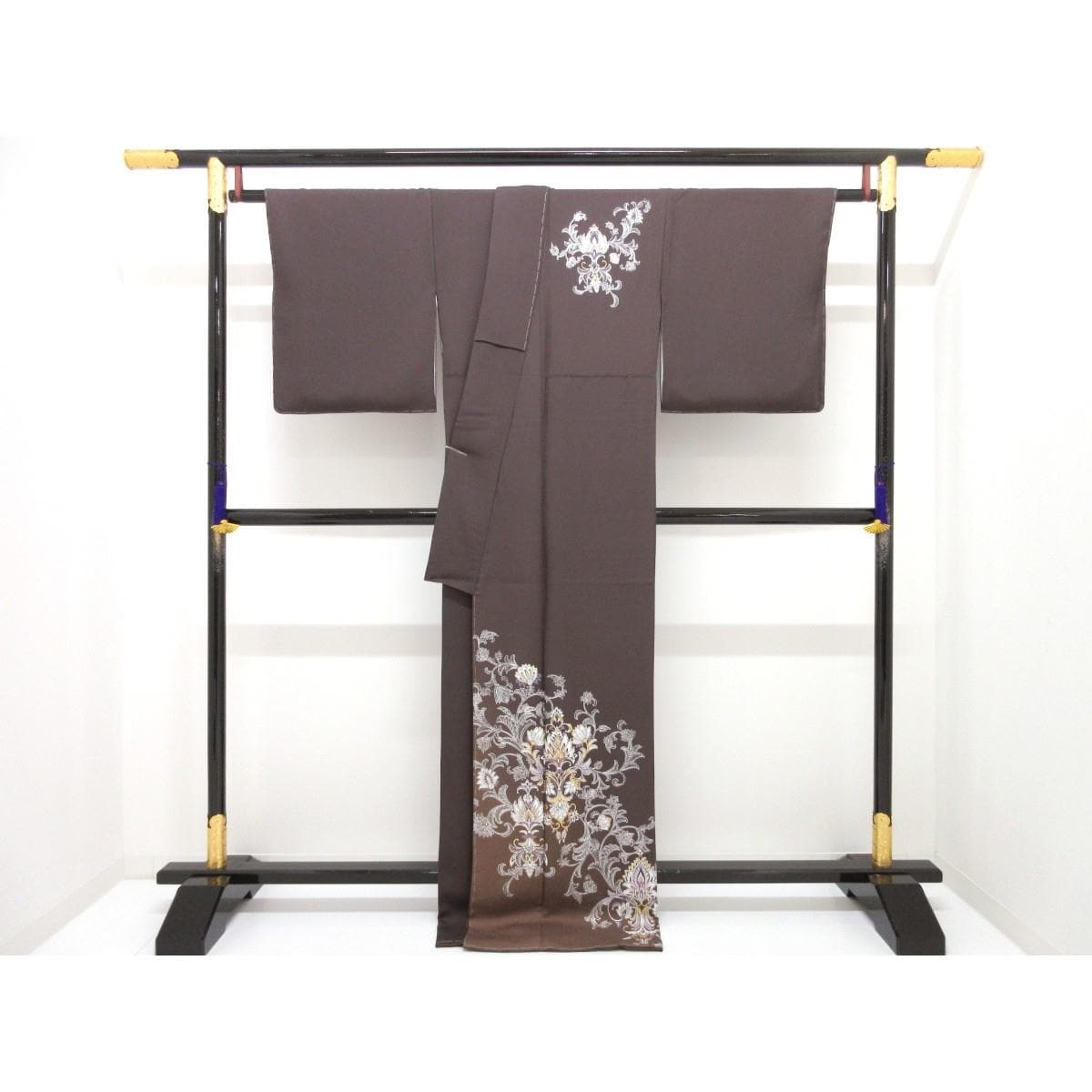【新品】訪問着　【和田光正】友禅銀彩加工