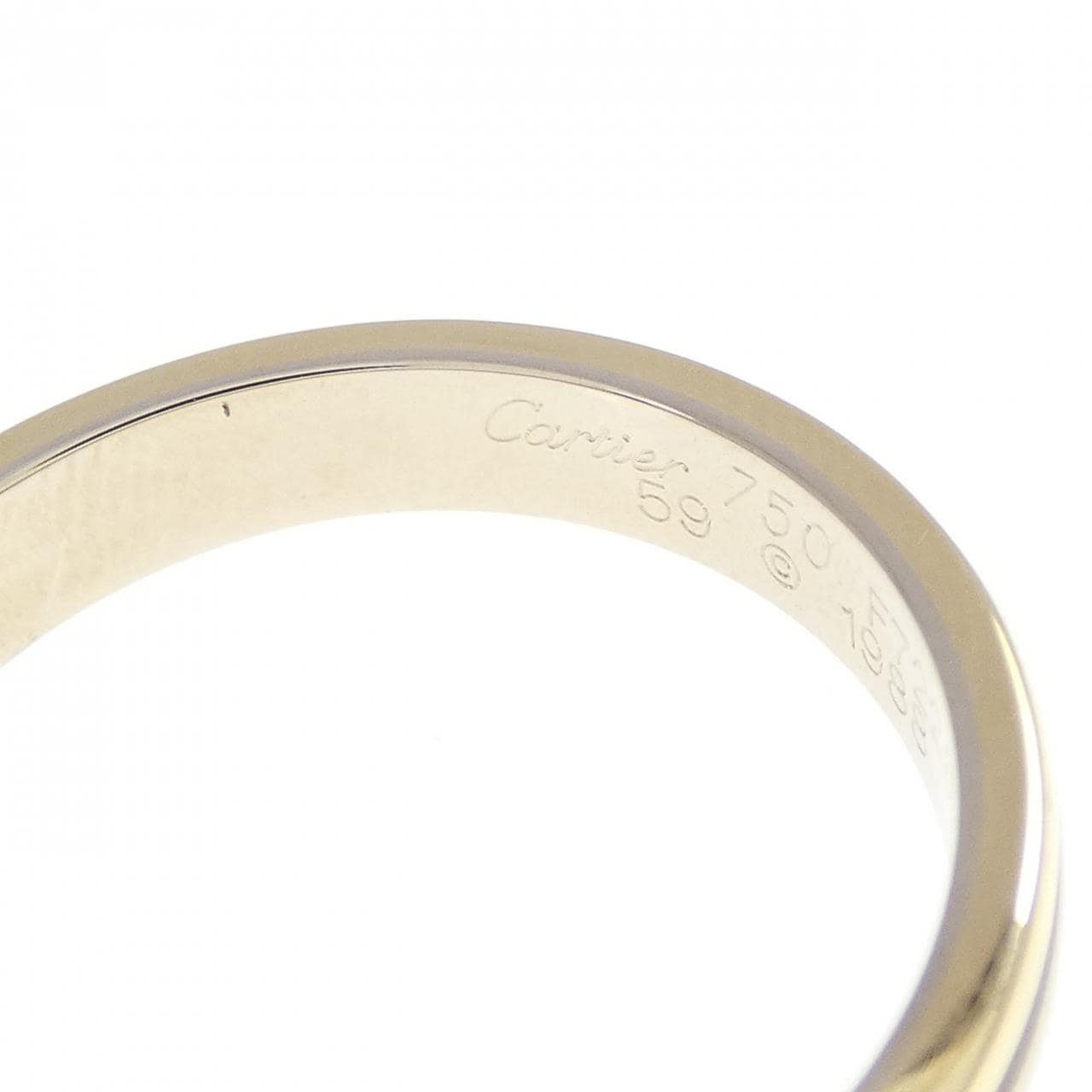 Cartier three gold wedding ring