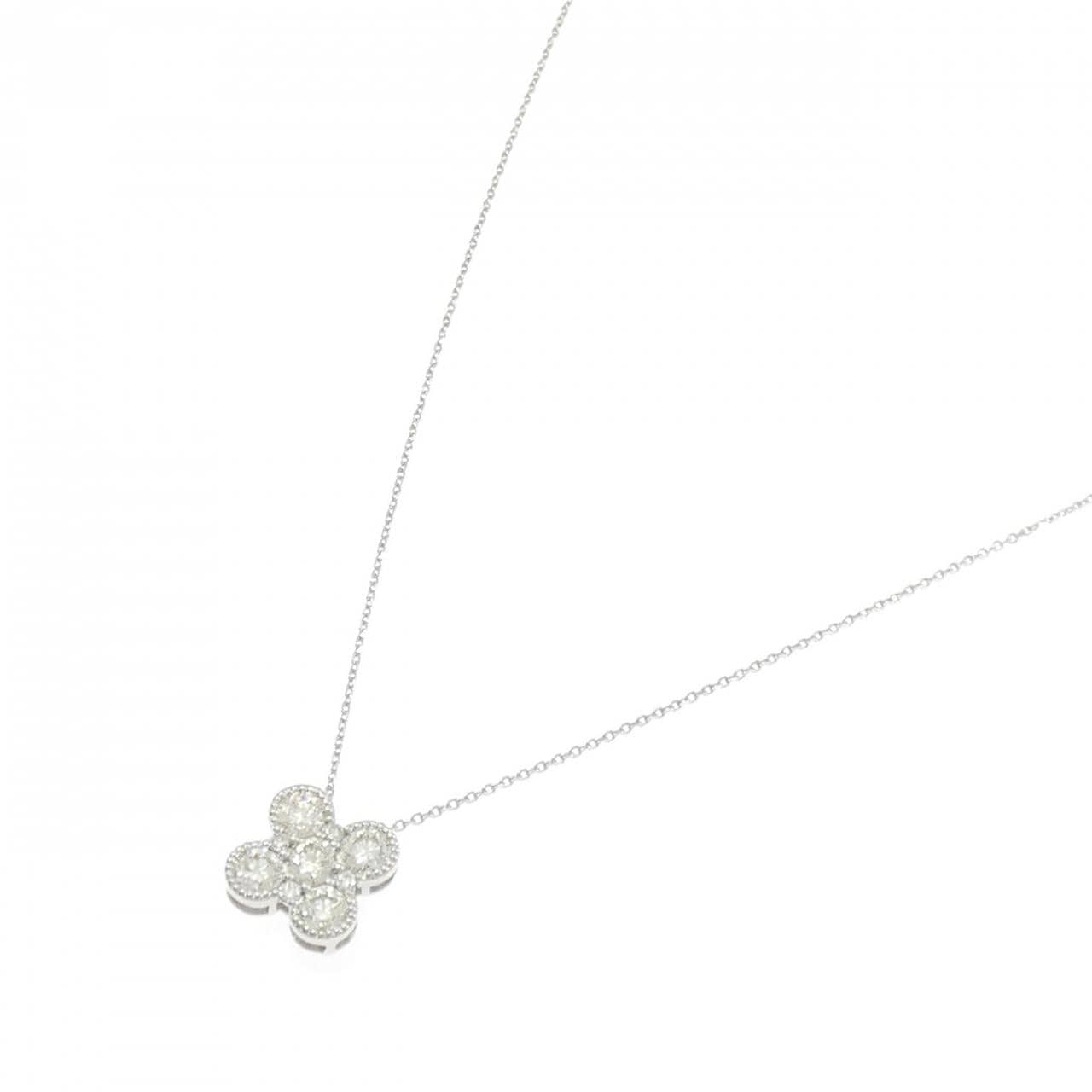 PT900/PT850  ダイヤモンド ネックレス 1.00CT