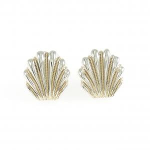 ティファニー 925/750YG ピアス