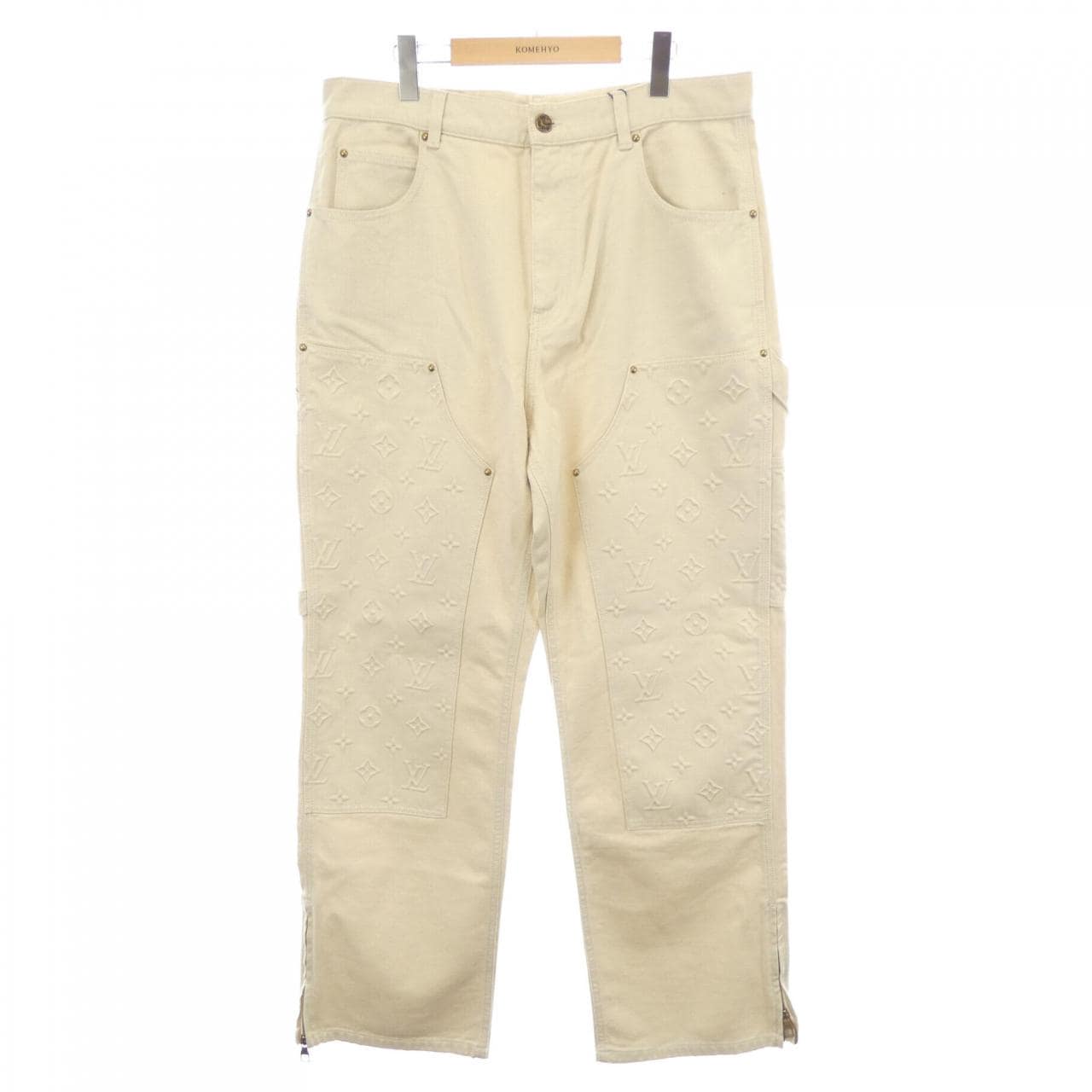 ルイヴィトン LOUIS VUITTON モノグラムワークウエアデニムカーペンターパンツ HOD45WTZ0 ジーンズ