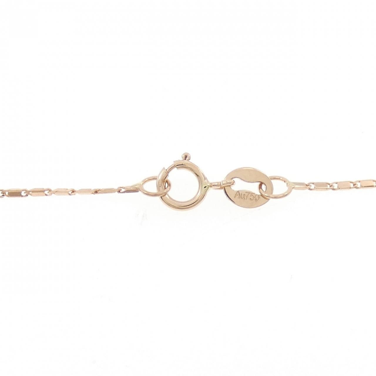 750PG钻石项链 0.08克拉