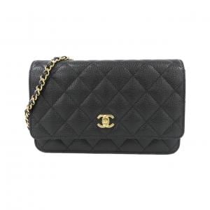 【未使用品】シャネル AP4241 チェーンウォレット