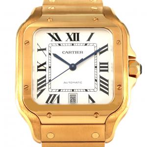 カルティエ サントスドゥカルティエLM YG WGSA0029 YG 自動巻