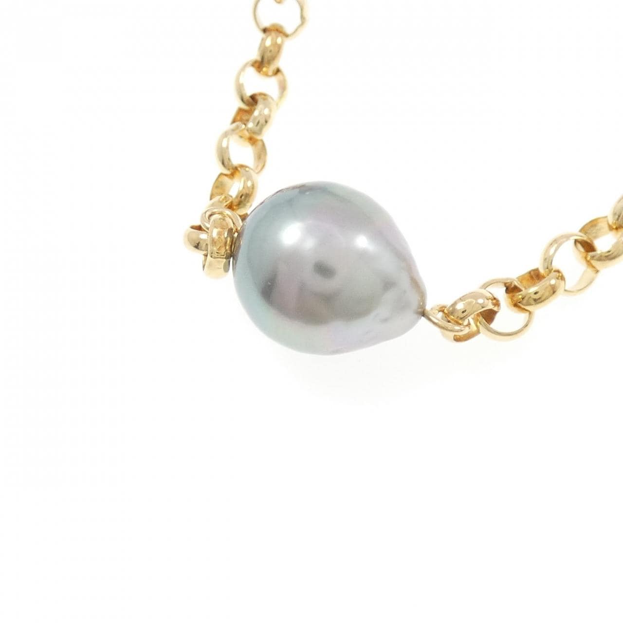 タサキ 黒蝶パール ネックレス