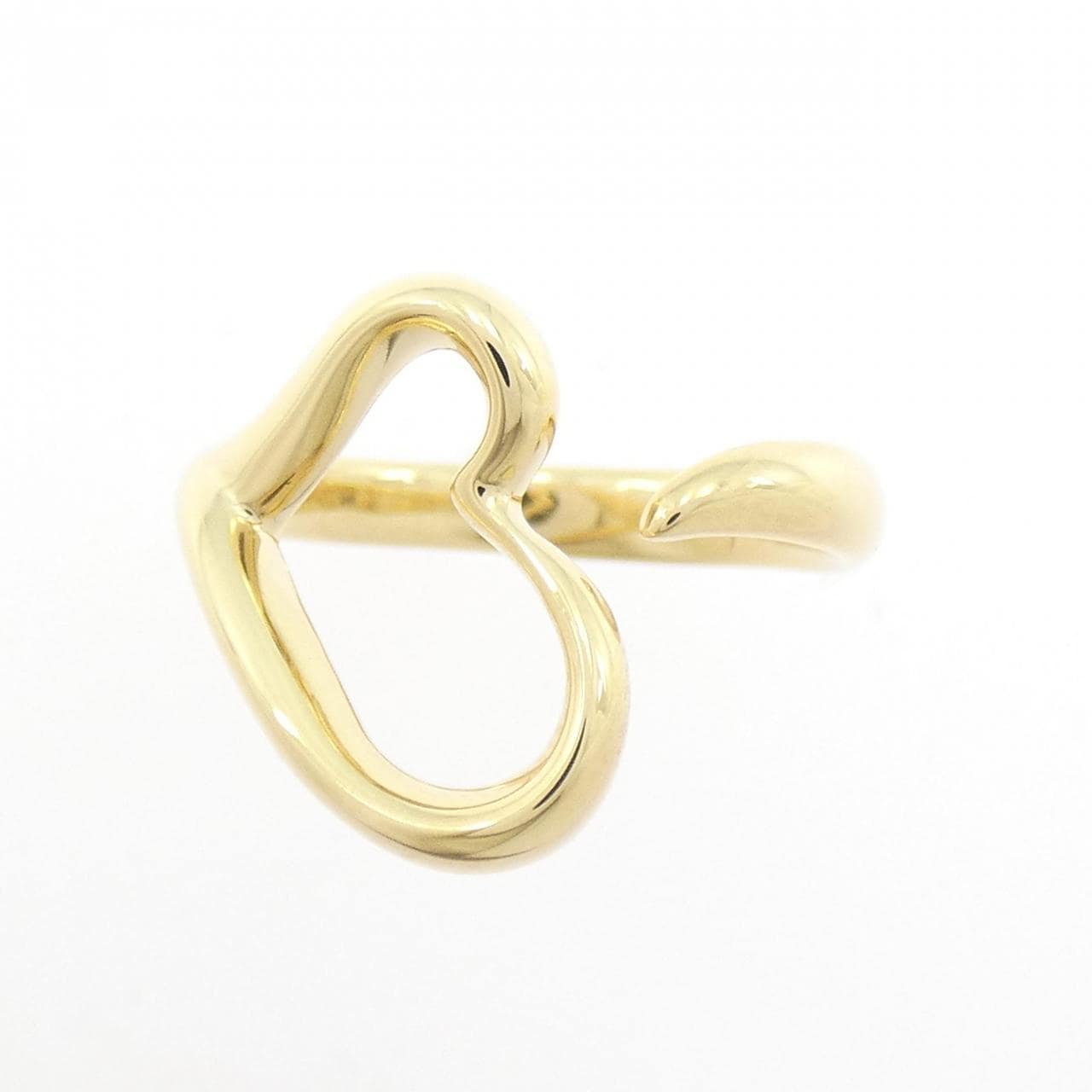 ティファニー オープンハート リング