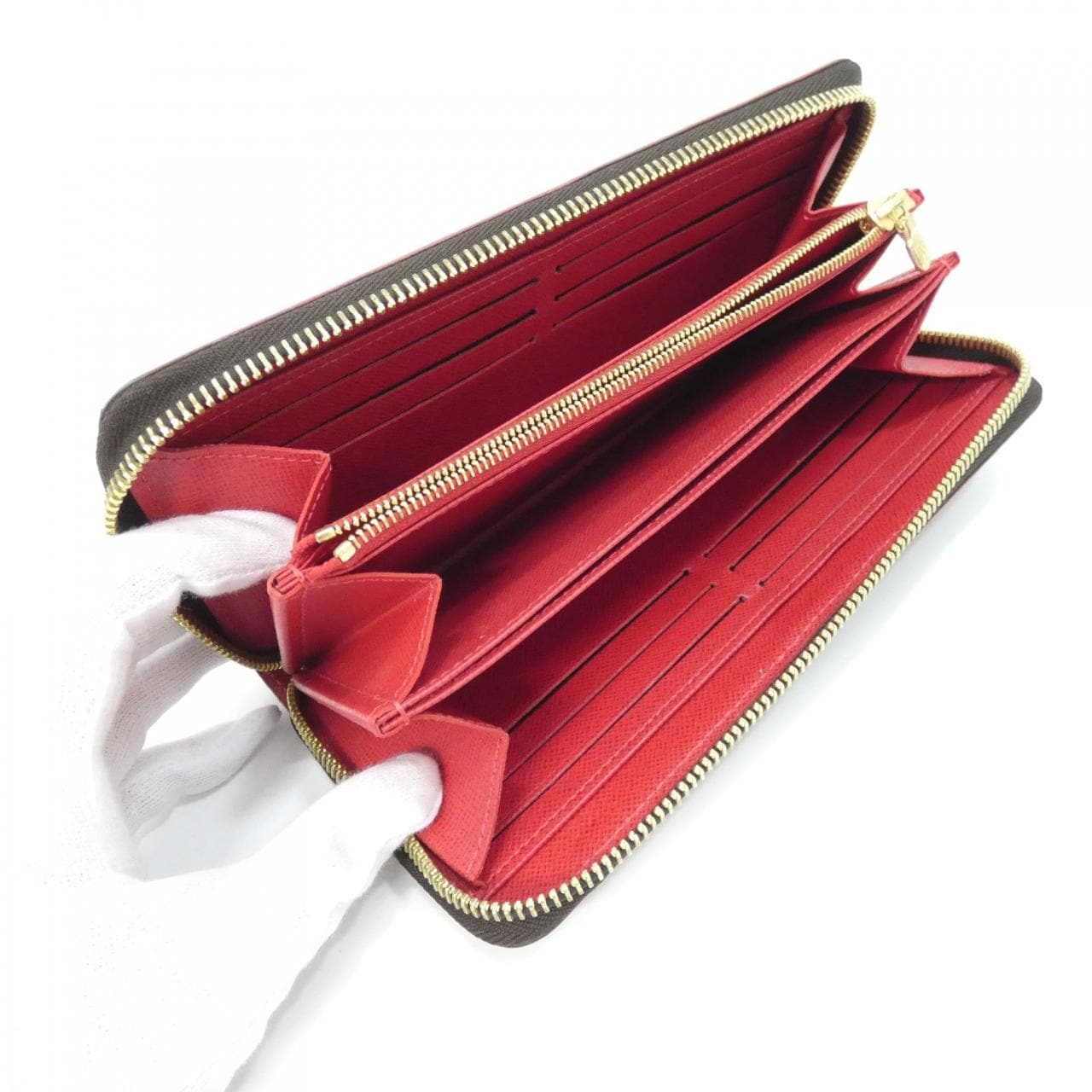 ルイヴィトン ダミエ(スタッズ) ジッピー ウォレット N60122 財布