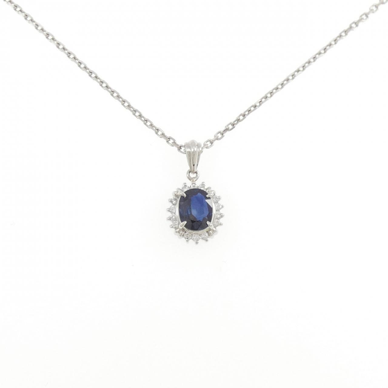 PT900/PT850 サファイヤ ネックレス 1.33CT