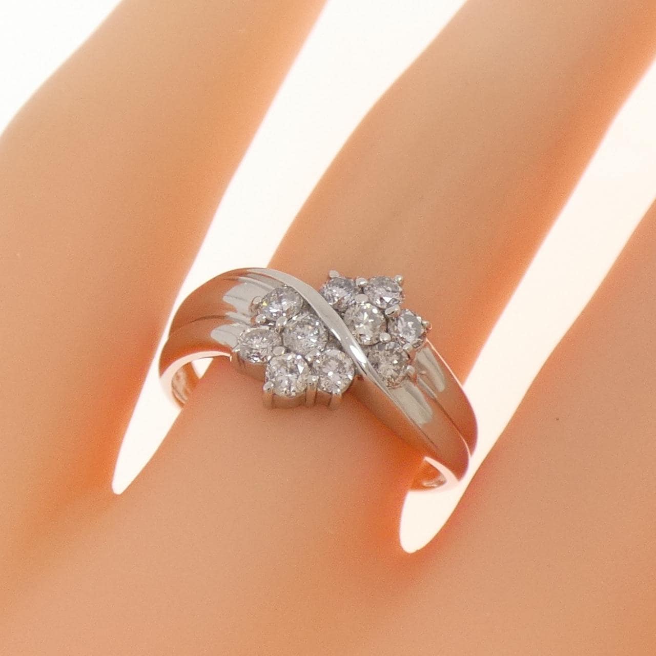 PT900 ダイヤモンド リング 0.5CT